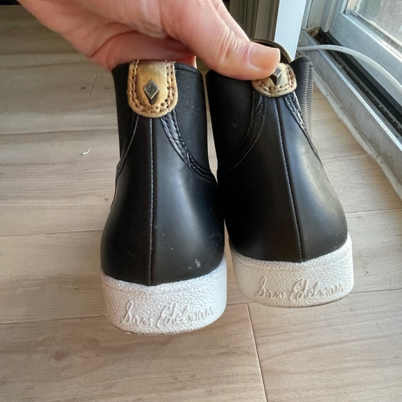 Sam Edelman high-top leopard & black sneakers, women’s size 8.5 - Picture 10 of 10